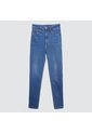 Jean Para Mujer Push Up Color Azul  Marca Ostu #40160306 de Ostu