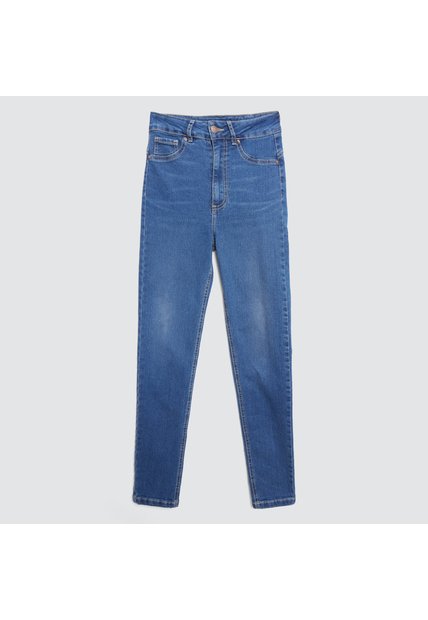 Jean Para Mujer Push Up Color Azul  Marca Ostu #40160306