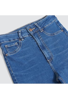 Jean Para Mujer Push Up Color Azul  Marca Ostu #40160306