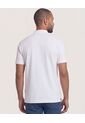 Polo  Para Hombre Cuello Mao Sin Bolsillo Color Blanco Marca Ostu #60110909 de Ostu