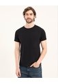 Camiseta Para Hombre Manga Corta Color Negro Marca Ostu #60091580 de Ostu