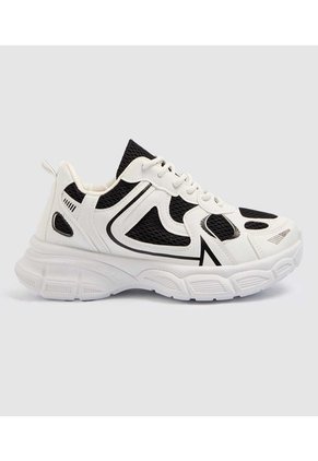 Tenis Para Hombre Casual Color Blanco Marca Ostu #60720118