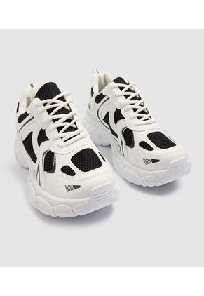 Tenis Para Hombre Casual Color Blanco Marca Ostu #60720118