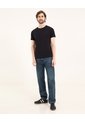 Camiseta Para Hombre Manga Corta Color Negro Marca Ostu #60091580 de Ostu