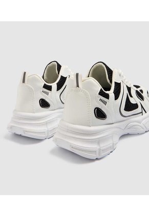 Tenis Para Hombre Casual Color Blanco Marca Ostu #60720118