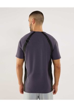 Camiseta Para Hombre Manga Corta Cuello Redondo Color Morado Marca Ostu #60091740