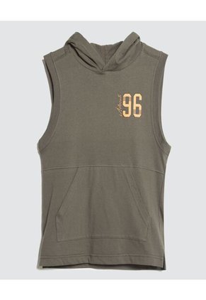 Buzo Para Niño Hoodie Color Verde Marca Ostu #80060111