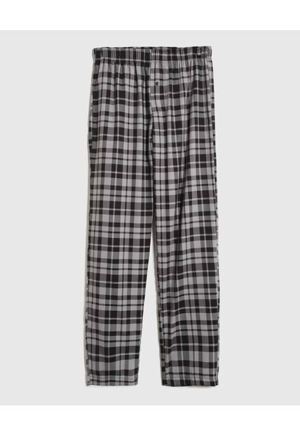 Pantalón Para Hombre Multiusos Plano Color Negro Marca Ostu #60070526