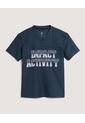 Camiseta  Infantil Niño Manga Corta Cuello V Color Azul Marca Ostu #80090280 de Ostu