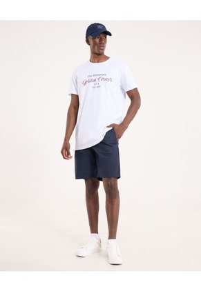 Bermuda Para Hombre  Color Azul Marca Ostu #60100430