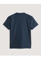 Camiseta  Infantil Niño Manga Corta Cuello V Color Azul Marca Ostu #80090280 de Ostu