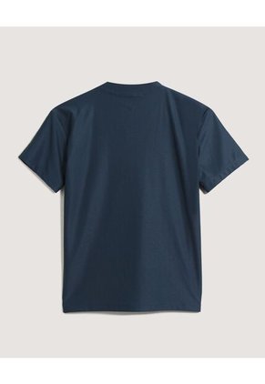 Camiseta  Infantil Niño Manga Corta Cuello V Color Azul Marca Ostu #80090280