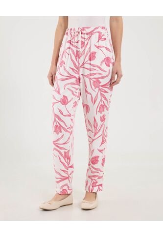 Pantalón Para Mujer Jogger Color Rojo Marca Ostu #40070812 Ostu