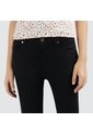 Pantalon Para Mujer 5 Bolsillos Color Negro Marca Ostu #40070311 de Ostu