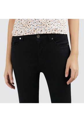 Pantalon Para Mujer 5 Bolsillos Color Negro Marca Ostu #40070311