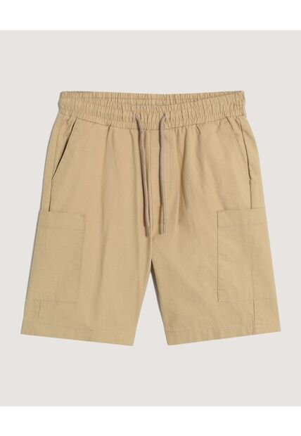Bermuda  Infantil Niño Cargo Color Café Marca Ostu #80100066