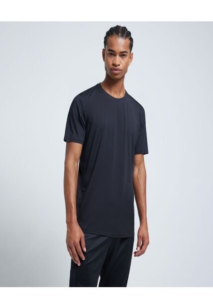 Camiseta Para Hombre Manga Corta Color Negro Marca Ostu #60091282