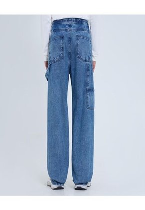 Jean Para Hombre Loose Color Azul Marca Ostu #60160400