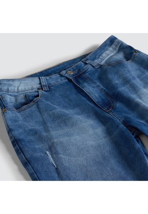 Jean Para Hombre Slim Color Azul  Marca Ostu #60160201
