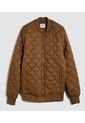 Chaqueta Para Hombre Bomber Color Camel Marca Ostu #60080107 de Ostu