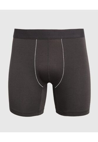 Pantaloncillo Para Hombre Boxer Filete Medio Algodón Color Negro Marca Ostu #60000507 Ostu