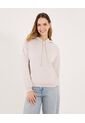 Buzo Para Mujer Hoodie Color Beige Marca Ostu #40060403 de Ostu