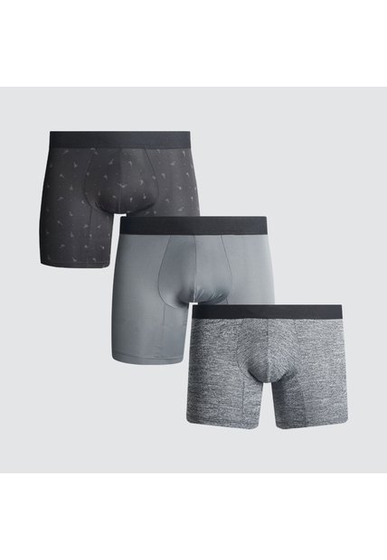 Boxer Para Hombre Fleat Seamer Color Pack X Marca Ostu #60000288