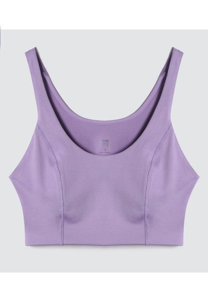 Top Para Mujer Top Color Morado Marca Ostu #40220315
