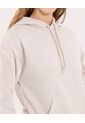 Buzo Para Mujer Hoodie Color Beige Marca Ostu #40060403 de Ostu