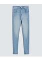 Jean Para Niña Skinny Color Azul Medio Marca Ostu #90160078 de Ostu