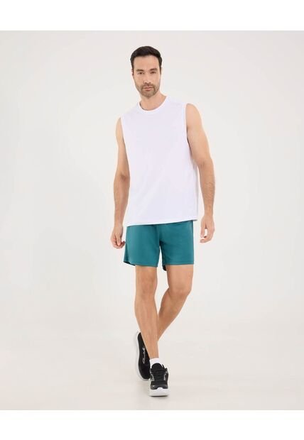Bermuda Para Hombre Deportiva Largo Color Verde Marca Ostu #60100442