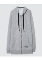 Buzo Para Hombre Zipper Color Gris Claro Marca Ostu #60060303 de Ostu
