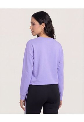 Buzo  Para Mujer Cuello Redondo Color Lila Marca Ostu #40060513