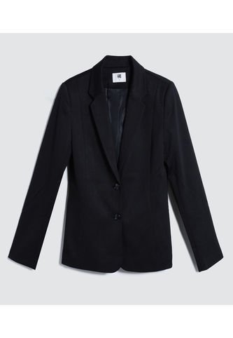 Blazer Para Mujer Blazer Color Negro Marca Ostu #40400013 Ostu