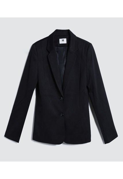 Blazer Para Mujer Blazer Color Negro Marca Ostu #40400013