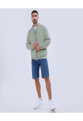 Buzo Para Hombre Zipper Color Verde  Marca Ostu #60060388