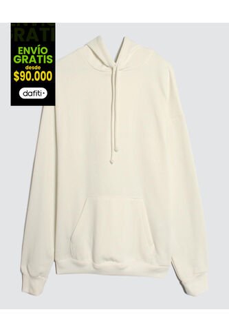 Buzo Para Mujer Hoodie Color Blanco Marca Ostu #40060331 Ostu