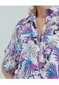 Camisa Para Mujer Manga Corta Color Blanco Marca Ostu #40010147 de Ostu