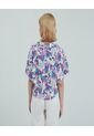 Camisa Para Mujer Manga Corta Color Blanco Marca Ostu #40010147 de Ostu