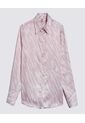 Camisa Para Mujer Manga Larga Color Rosado  Marca Ostu #40010225 de Ostu