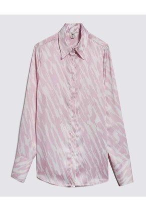 Camisa Para Mujer Manga Larga Color Rosado Marca Ostu #40010225