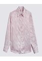Camisa Para Mujer Manga Larga Color Rosado  Marca Ostu #40010225 de Ostu