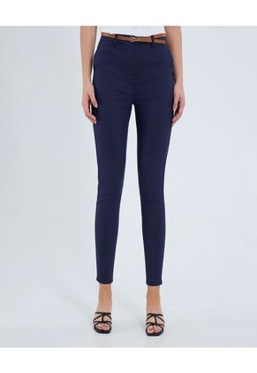 Pantalón Para Mujer Chino Color Azul Marca Ostu #40070762