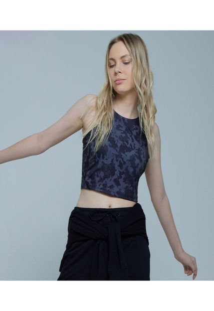Top Para Mujer Top Color Negro Marca Ostu #40220298