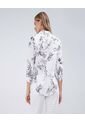 Camisa Para Mujer Manga Larga Color Blanco Marca Ostu #40010221 de Ostu