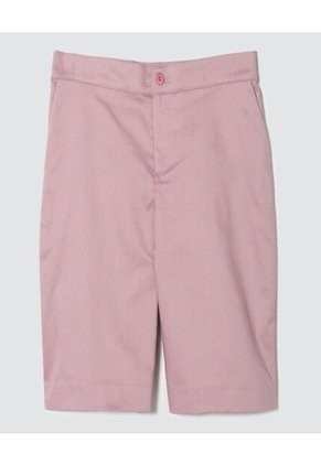 Bermuda Para Mujer Color Lila Pastel Marca Ostu #40100070