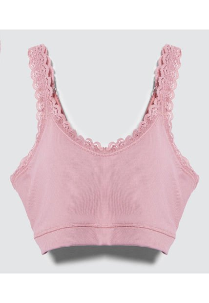 Top Para Mujer Top Color Rosado  Marca Ostu #40220287