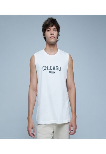 Camiseta Para Hombre Manga Sisa Color Beige Marca Ostu #60091223