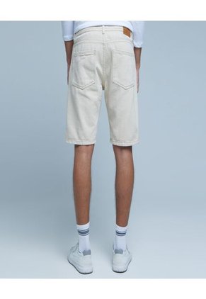 Bermuda Para Hombre Regular Color Blanco Marca Ostu #60100353