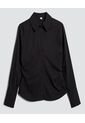 Camisa Para Mujer Manga Larga Color Negro Marca Ostu #40010278 de Ostu